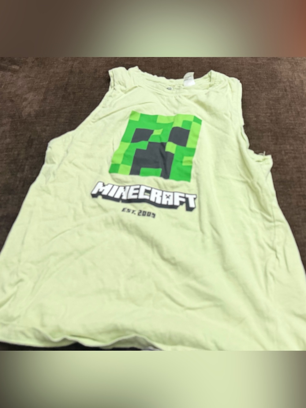 H&M boy tee sleeveless -6X